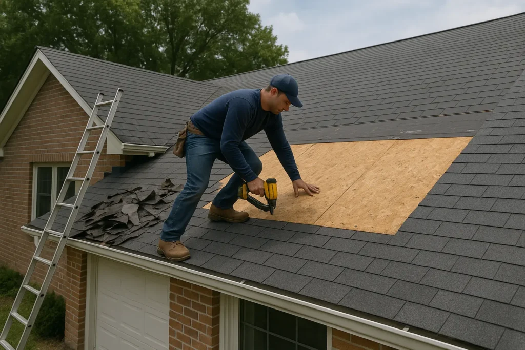 new roofing replacement