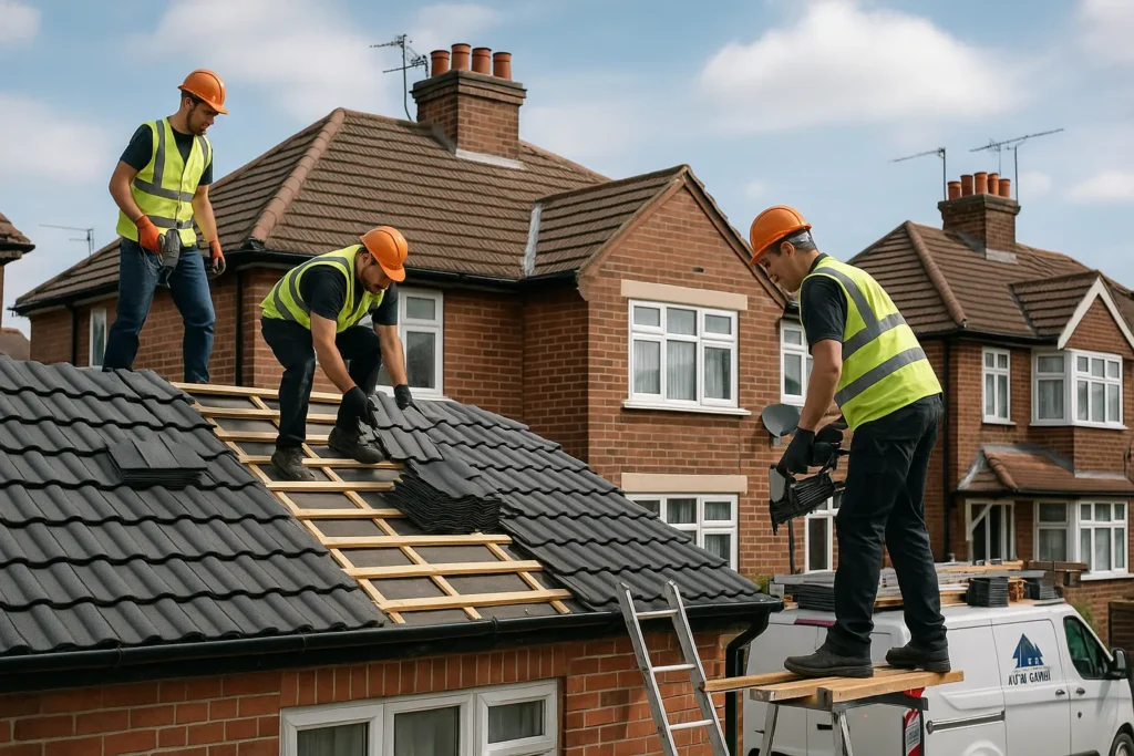 Roof repair service in southall