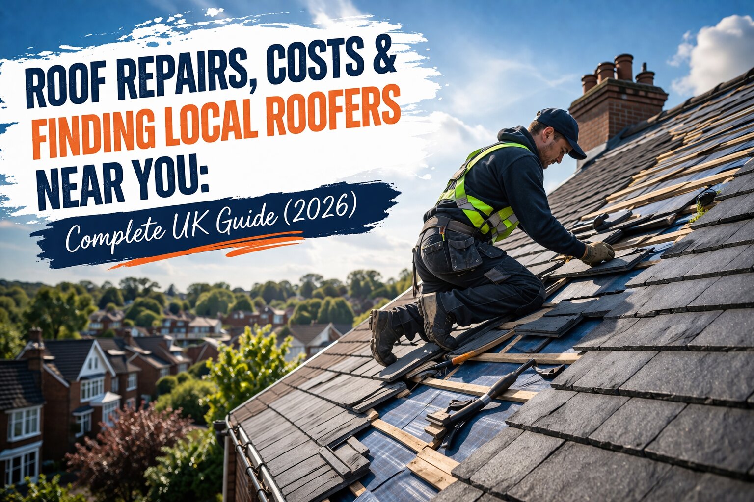 Roof Repairs, Costs & Finding Local Roofers Near You: Complete UK Guide (2026)